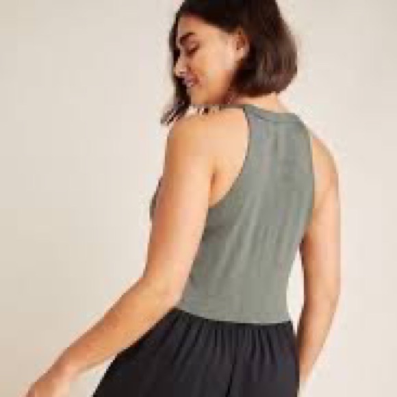 Anthro Dolan Left Coast Fabiano Mixed Media Dress - Picture 2 of 4